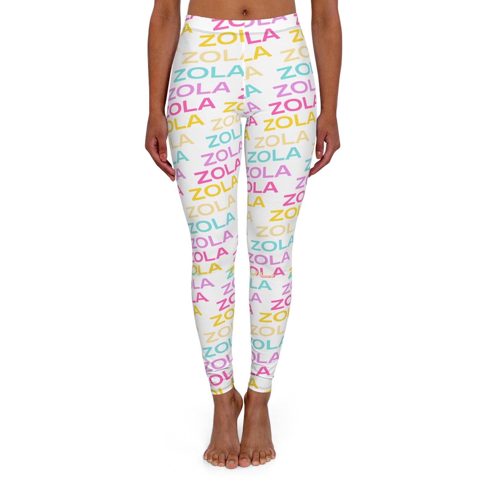Zola Women's Casual Spandex Leggings SETEPENRA All Over Prints.