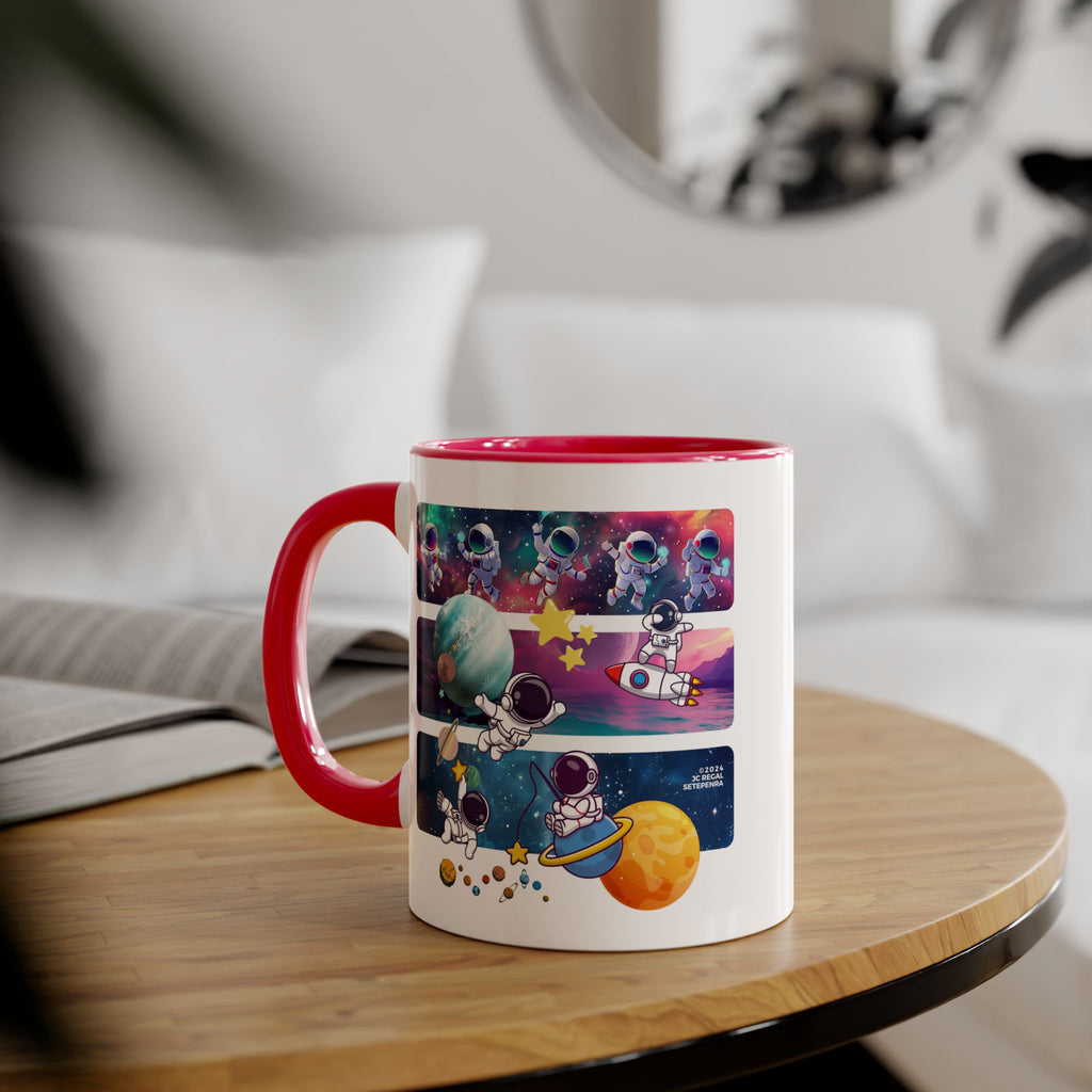 Astro Cosmo (V2.0) Accent Mug, 11oz (Various Colors)