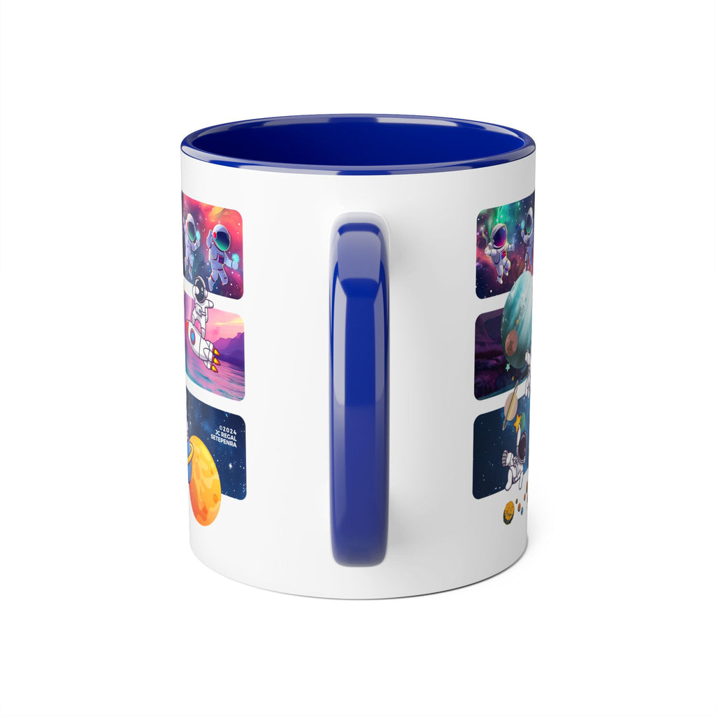 Astro Cosmo (V2.0) Accent Mug, 11oz (Various Colors)