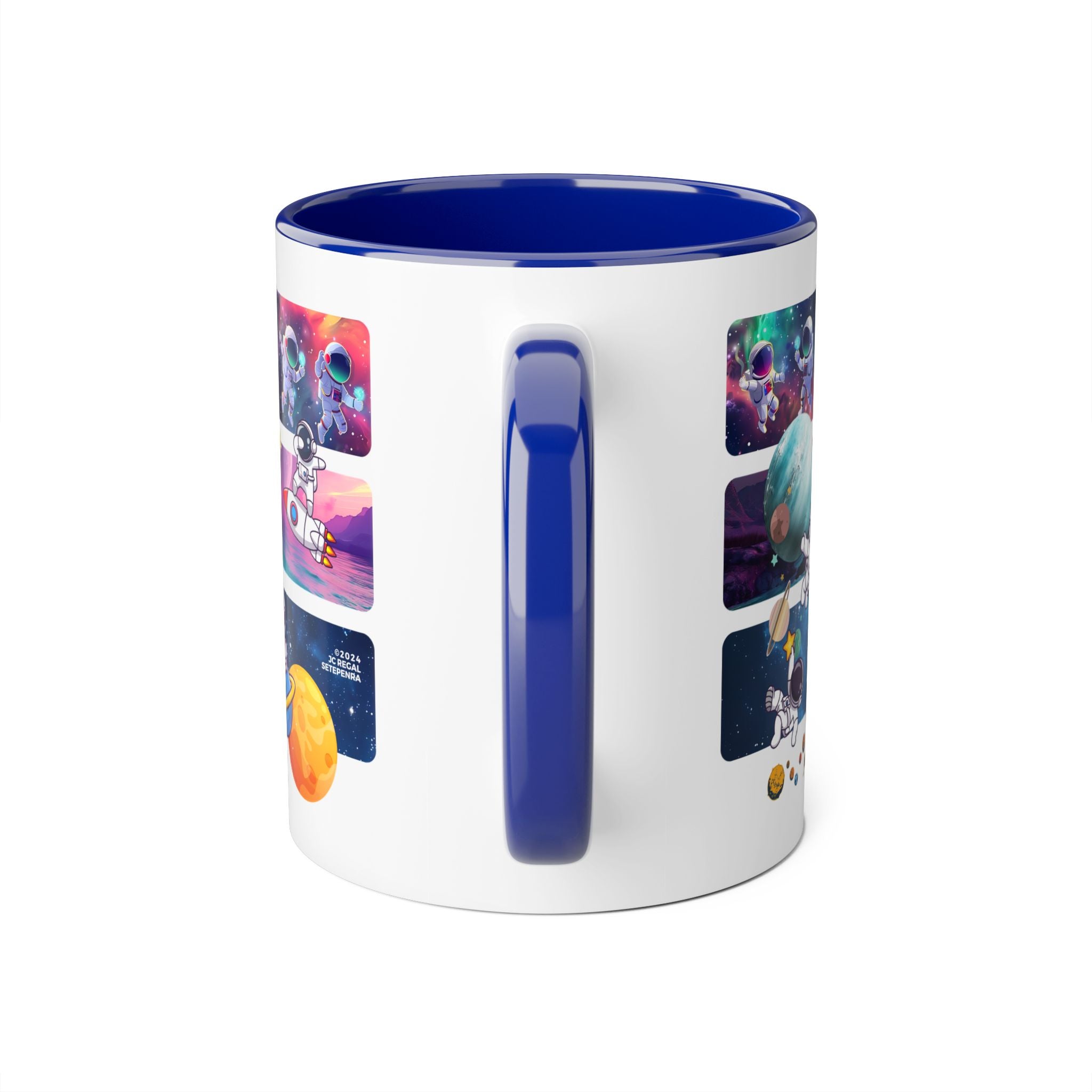 Astro Cosmo (V2.0) Accent Mug, 11oz (Various Colors)