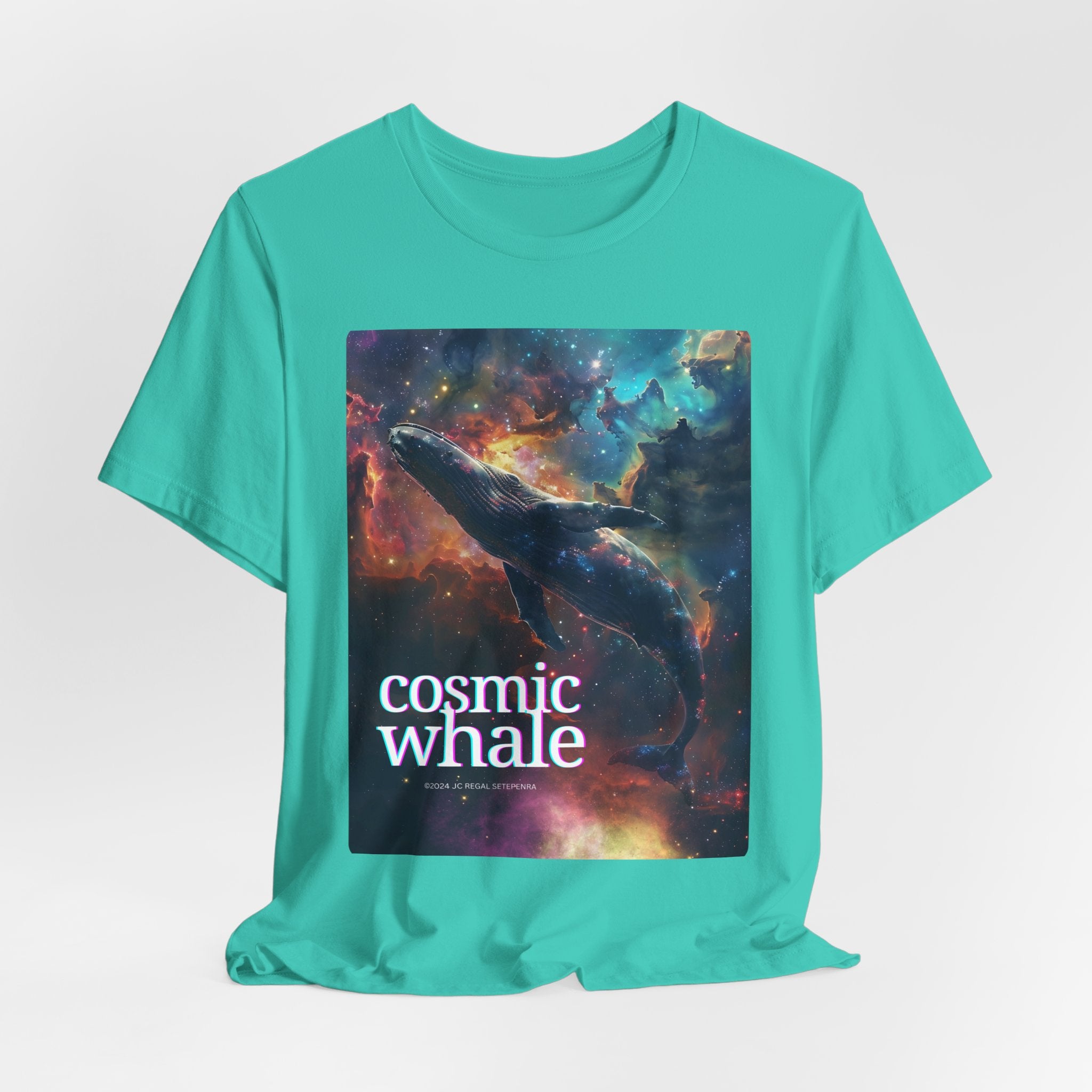 Cosmic Whale Unisex Jersey Short Sleeve Tee