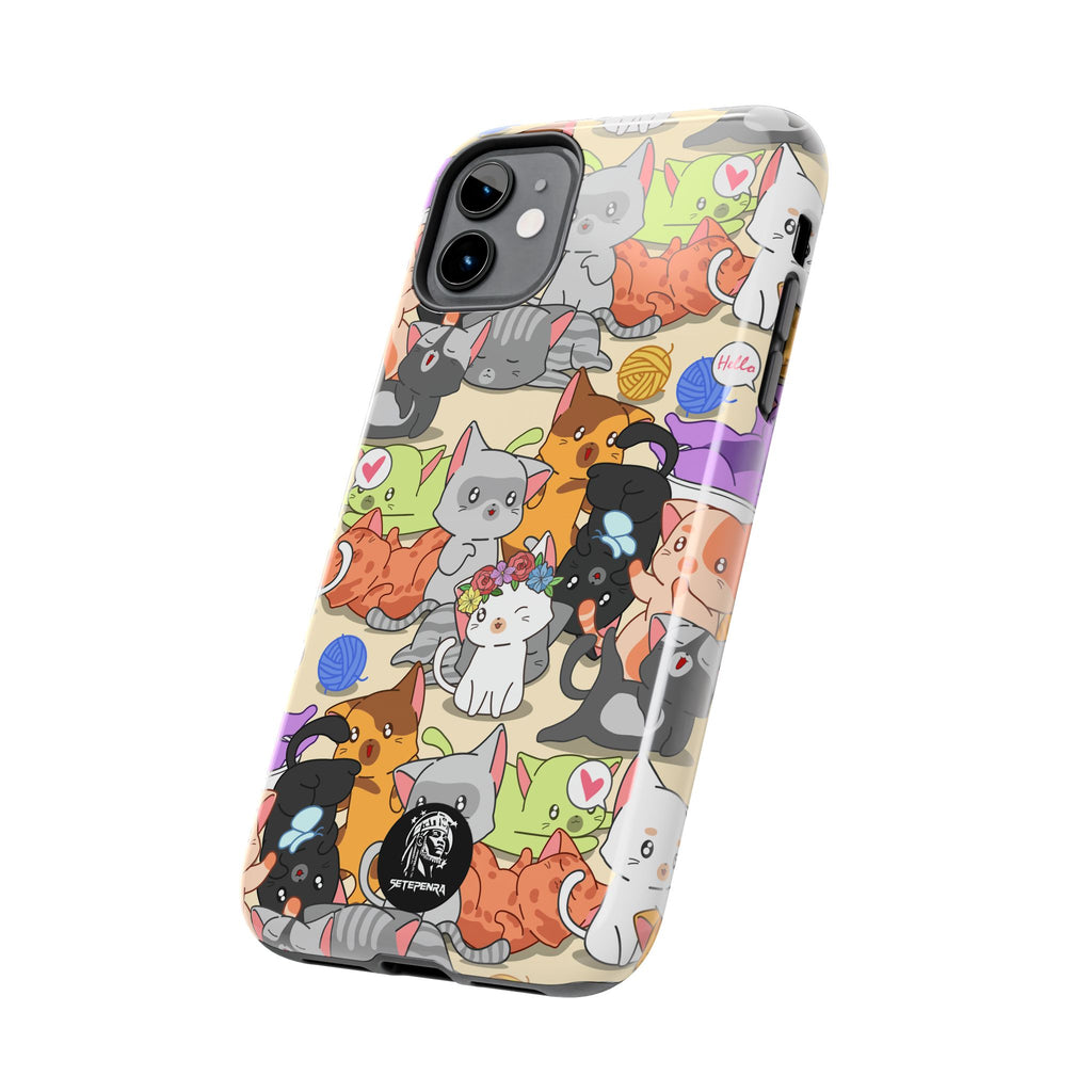 Cats A Lot Tough Phone Case (For iPhone, Galaxy & More)