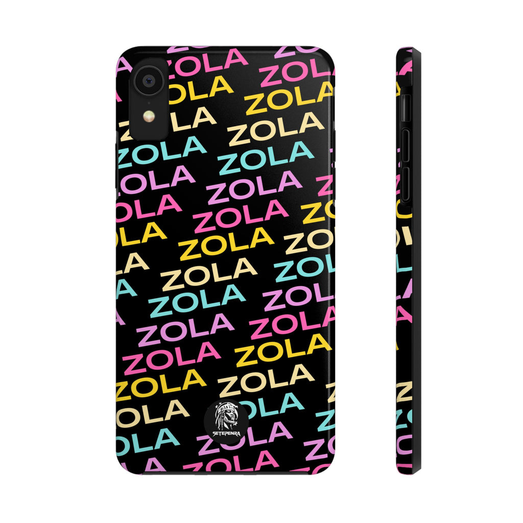Zola Tough Phone Case (For iPhone, Galaxy & More) - Black SETEPENRA Phone Case.