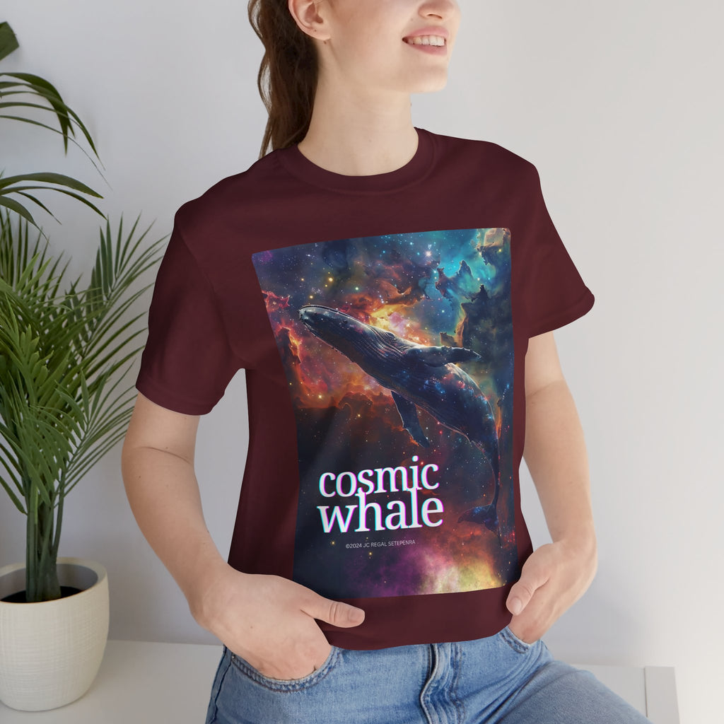 Cosmic Whale Unisex Jersey Short Sleeve Tee
