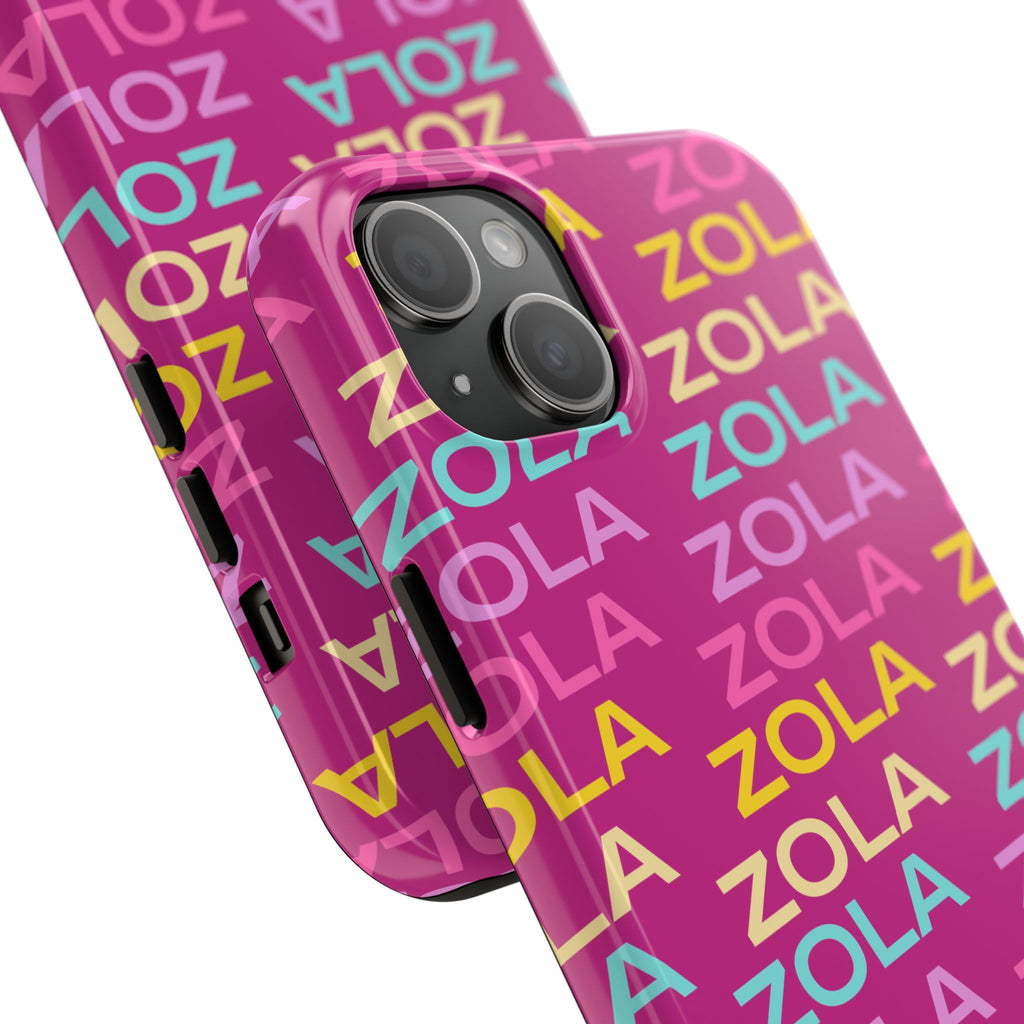 Zola Tough Phone Case (For iPhone, Galaxy & More) - Pink