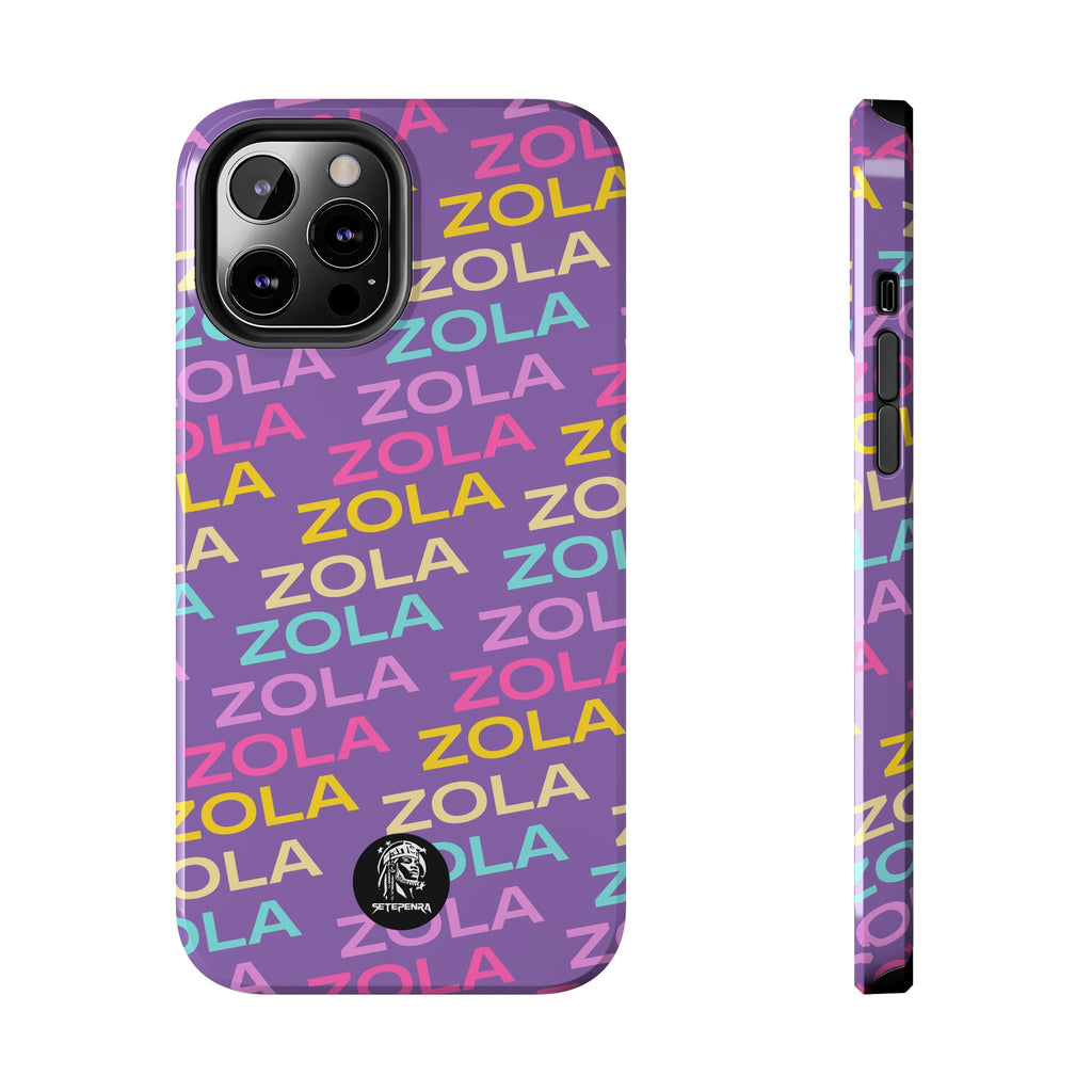 Zola Tough Phone Case (For iPhone, Galaxy & More) - Light Purple SETEPENRA Phone Case.