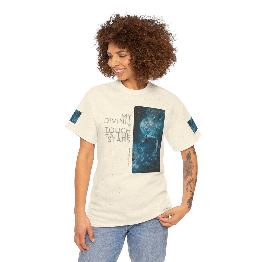 My Divinity Touches The Stars Unisex Heavy Cotton Tee