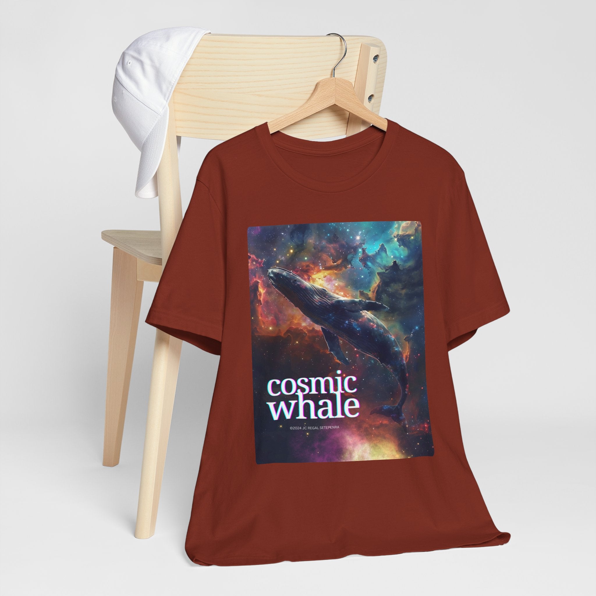 Cosmic Whale Unisex Jersey Short Sleeve Tee