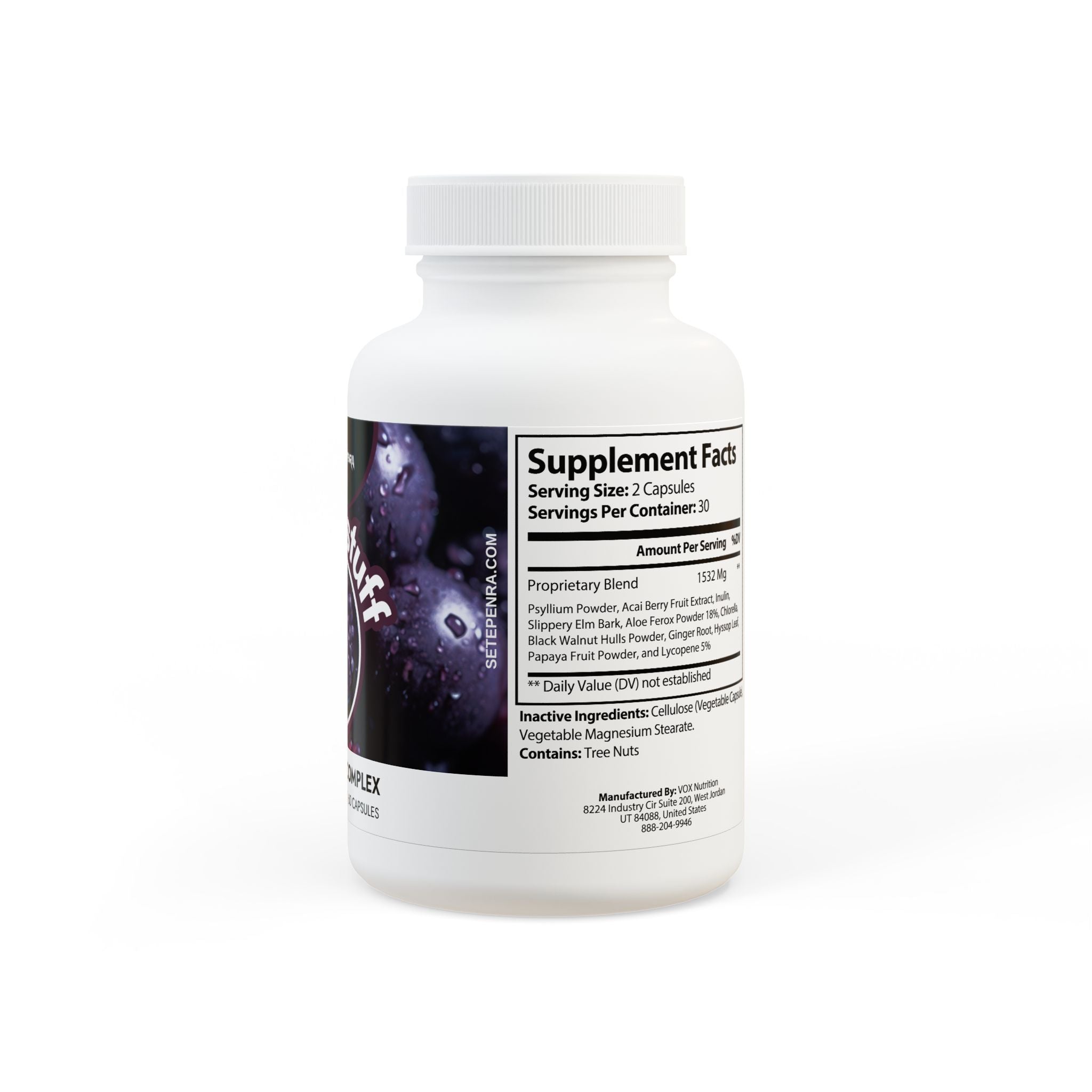 SETEPENRA Goodstuff Acai Berry Complex Supplement (60 Capsules) SETEPENRA Food Supplements.