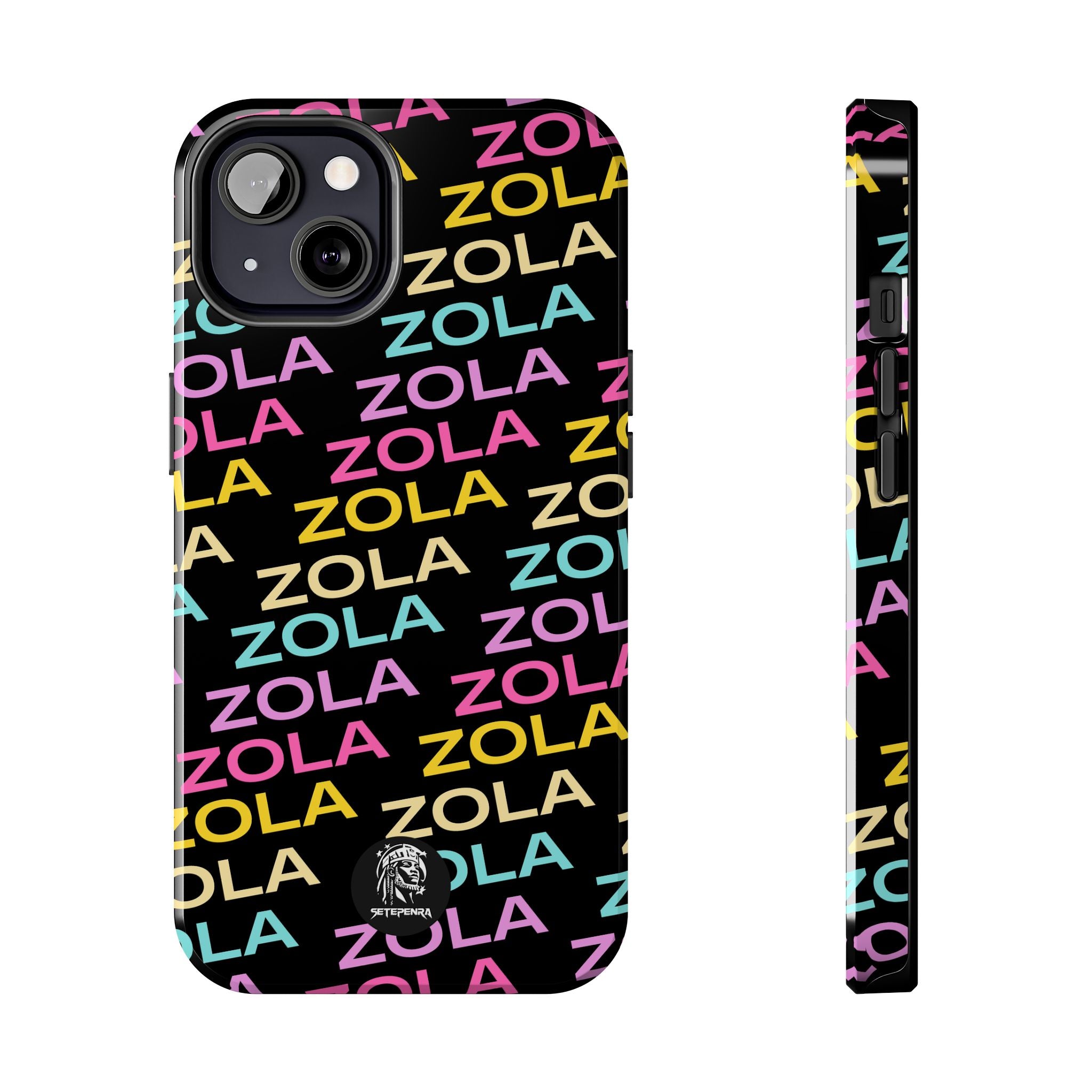 Zola Tough Phone Case (For iPhone, Galaxy & More) - Black