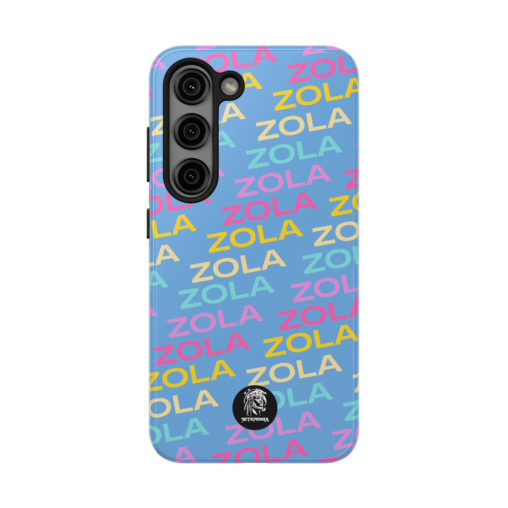 Zola Tough Phone Case (For iPhone, Galaxy & More) - Light Blue