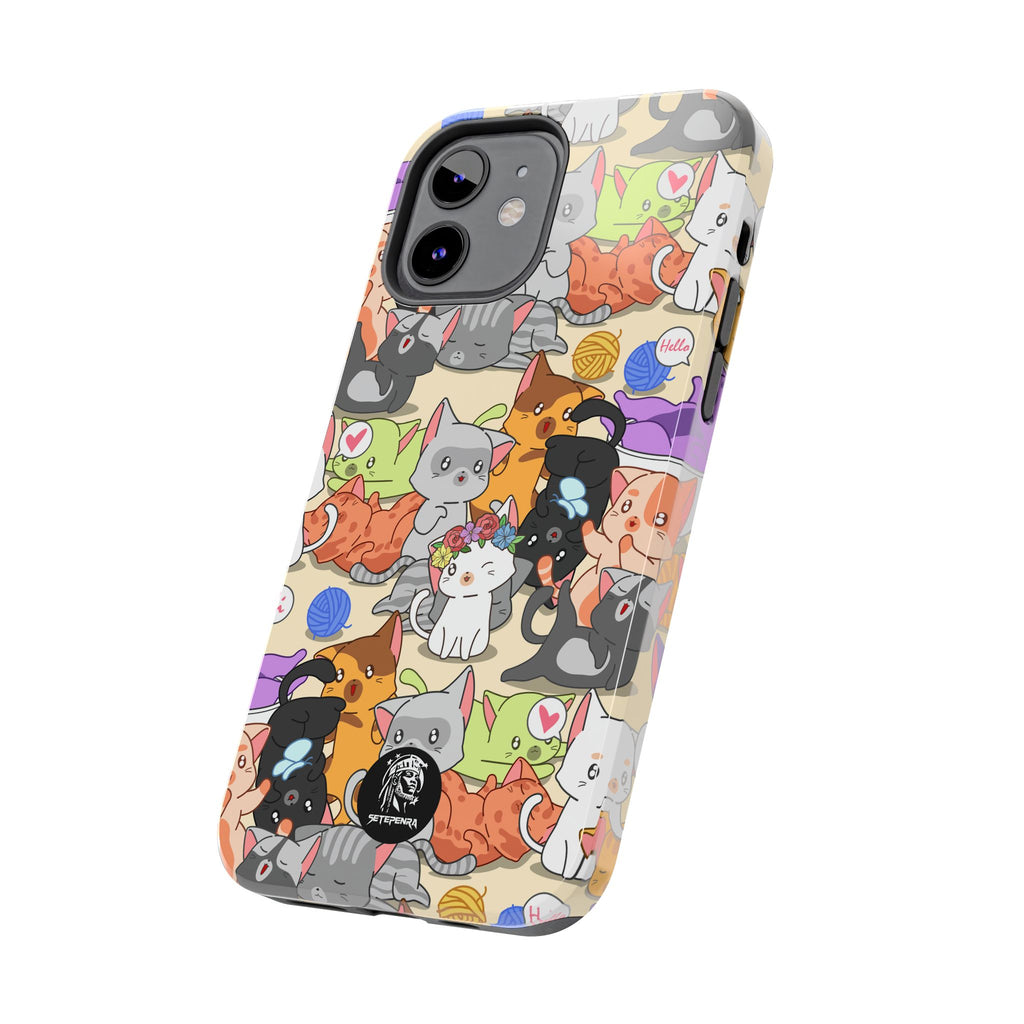 Cats A Lot Tough Phone Case (For iPhone, Galaxy & More)