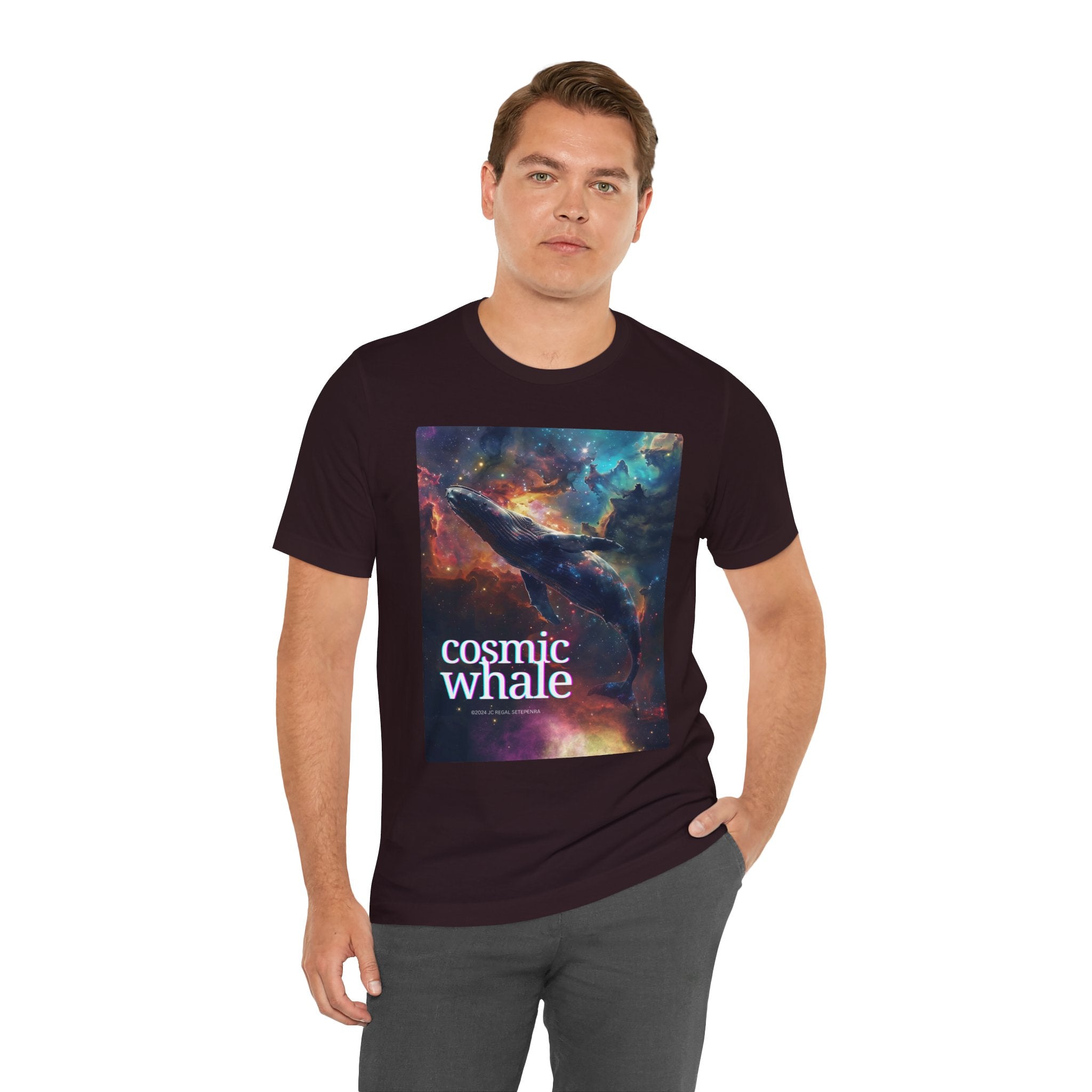 Cosmic Whale Unisex Jersey Short Sleeve Tee