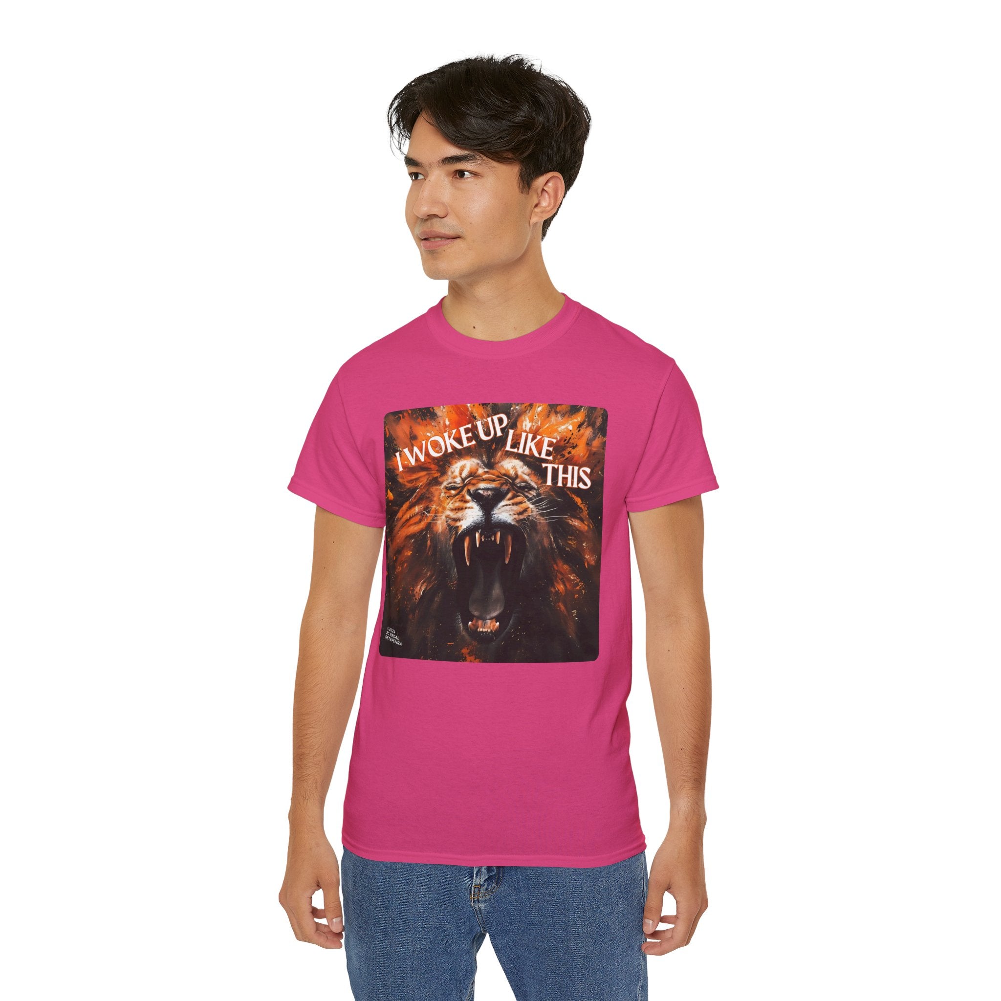 I Woke Up Like This (Roaring Edition 2) Unisex Ultra Cotton Tee
