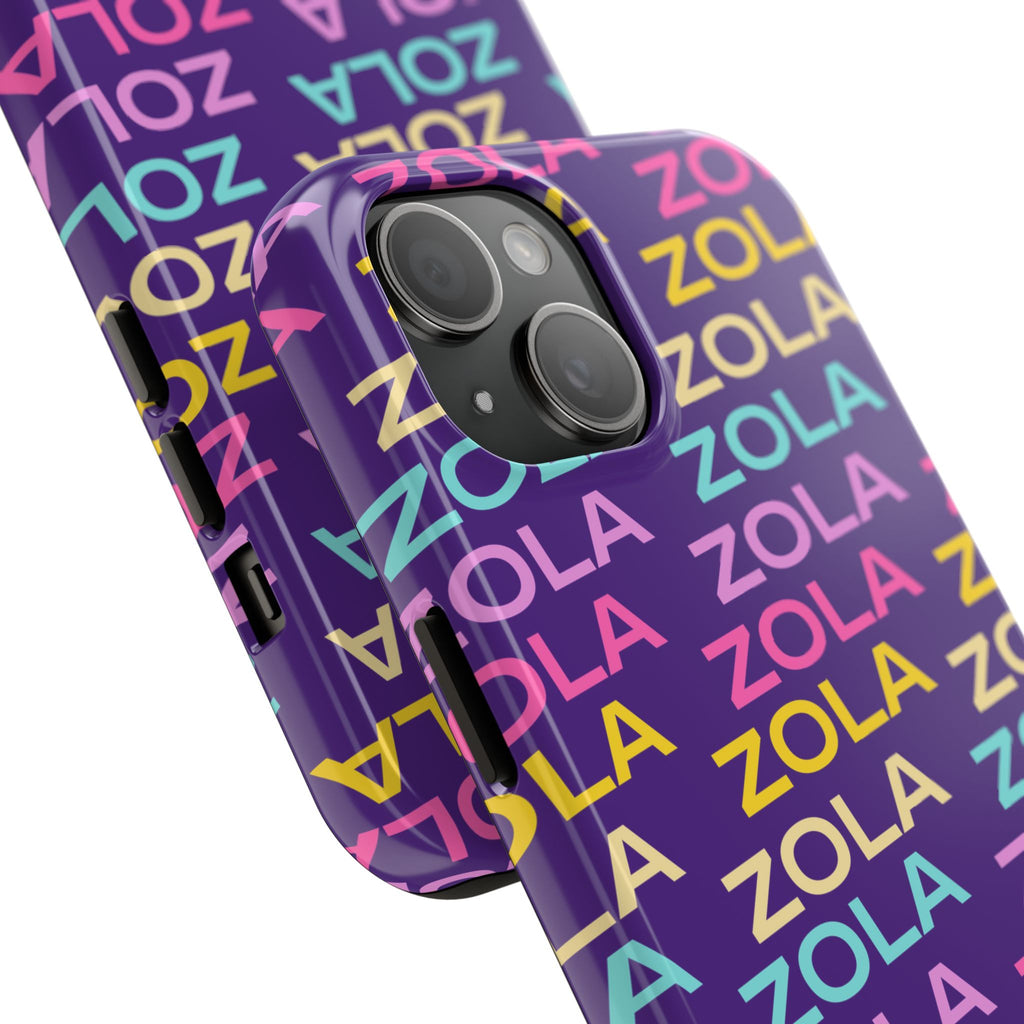 Zola Tough Phone Case (For iPhone, Galaxy & More) - Purple