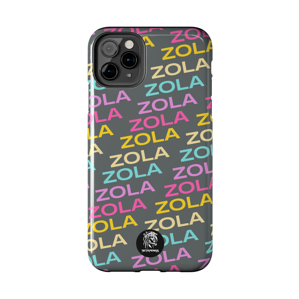 Zola Tough Phone Case (For iPhone, Galaxy & More) - Dark Grey
