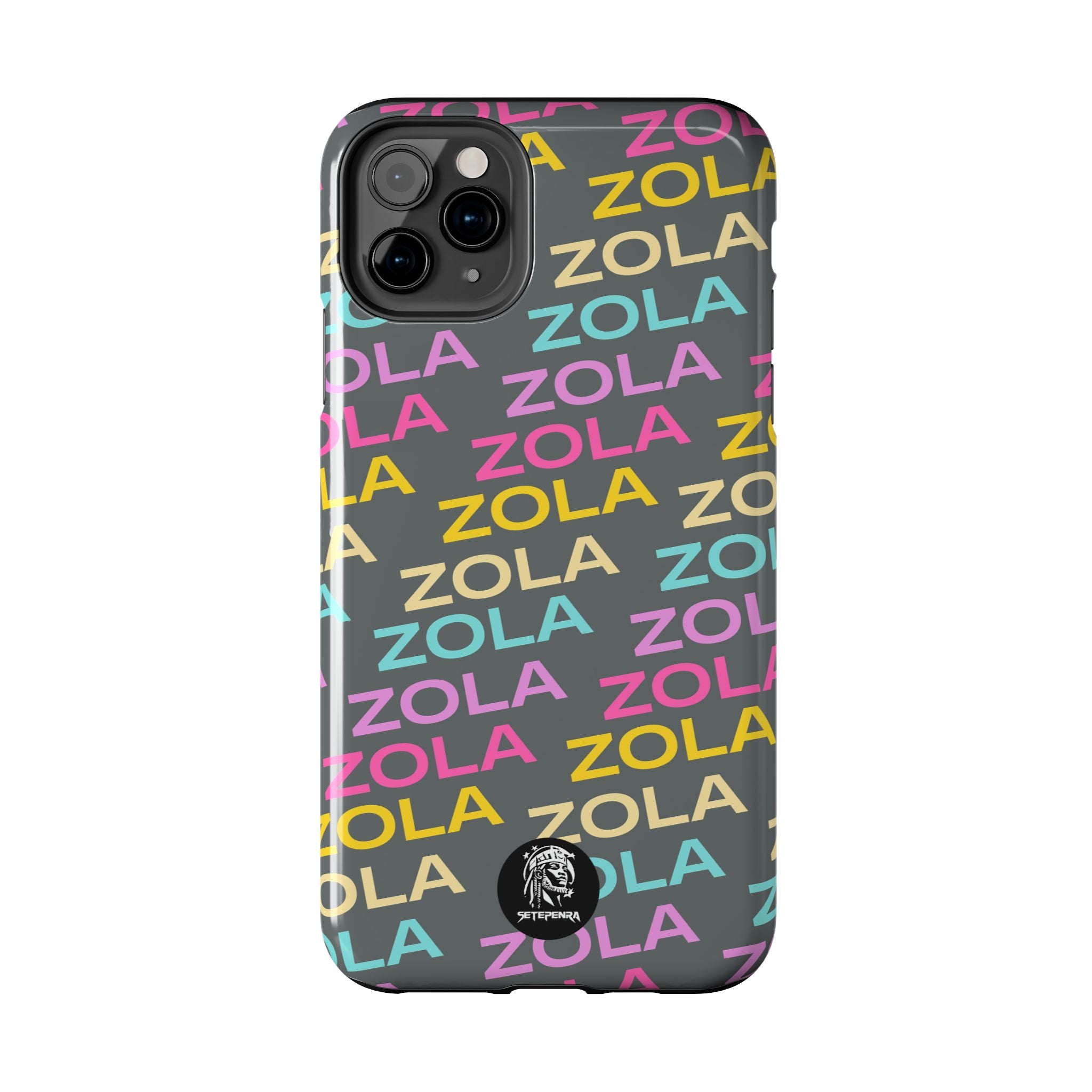 Zola Tough Phone Case (For iPhone, Galaxy & More) - Dark Grey