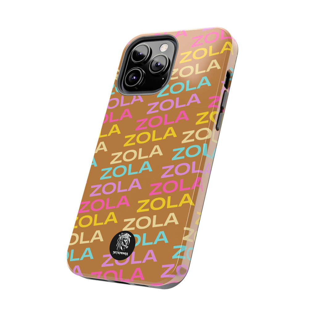 Zola Tough Phone Case (For iPhone, Galaxy & More) - Light Brown