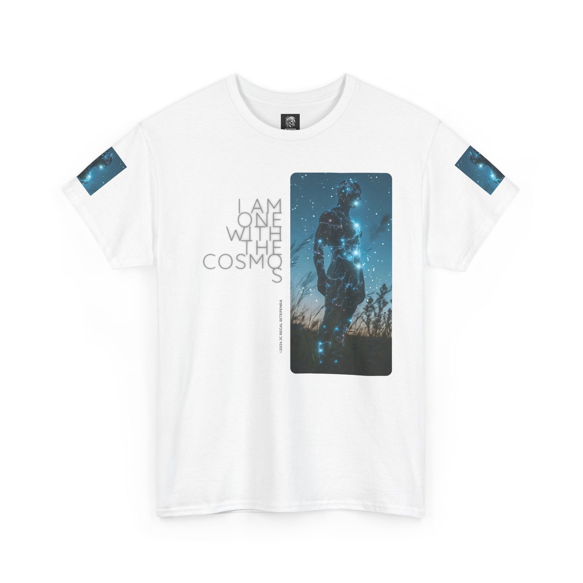One With The Cosmos Unisex Heavy Cotton Tee
