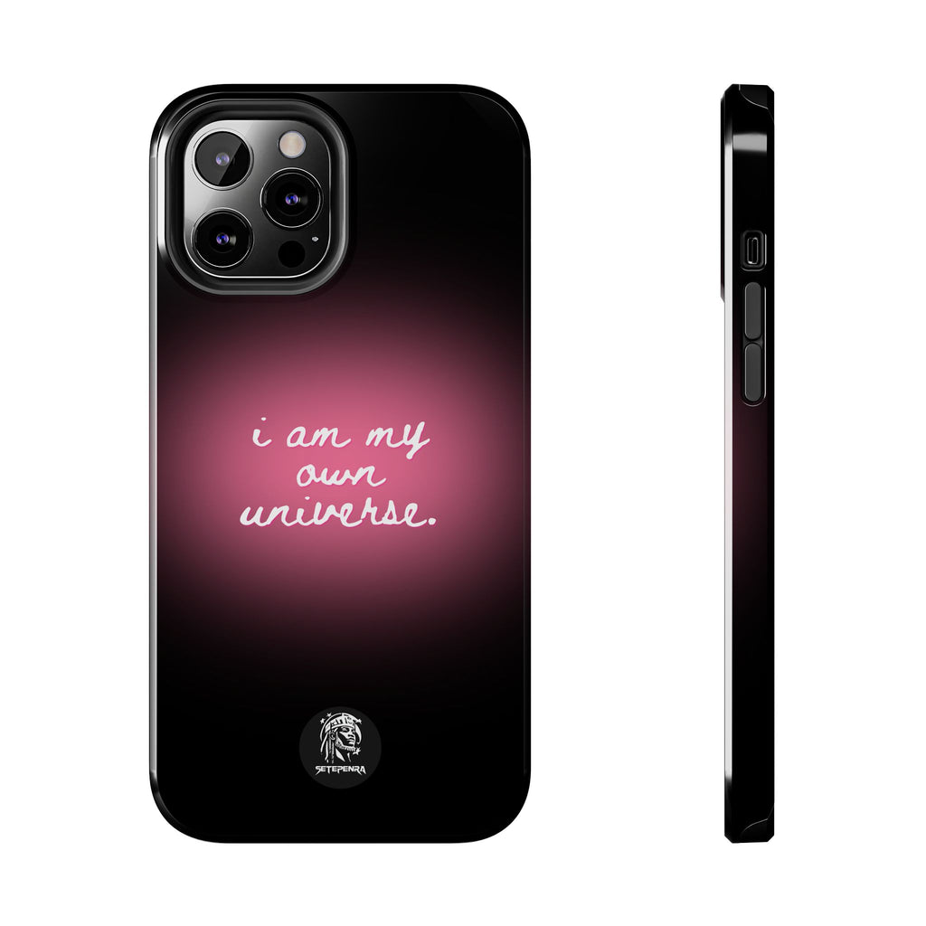 I Am My Own Universe Tough Phone Case (For iPhone, Galaxy & More) - Black SETEPENRA Phone Case.