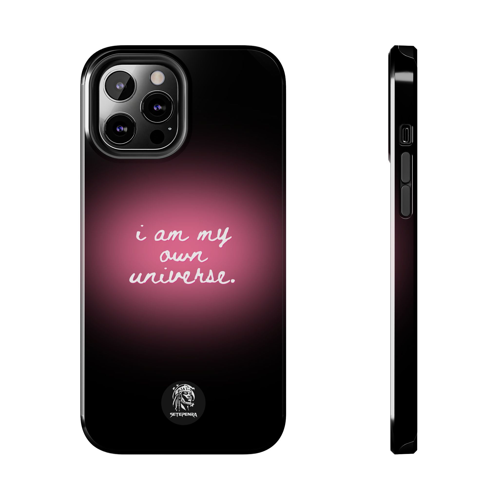 I Am My Own Universe Tough Phone Case (For iPhone, Galaxy & More) - Black SETEPENRA Phone Case.
