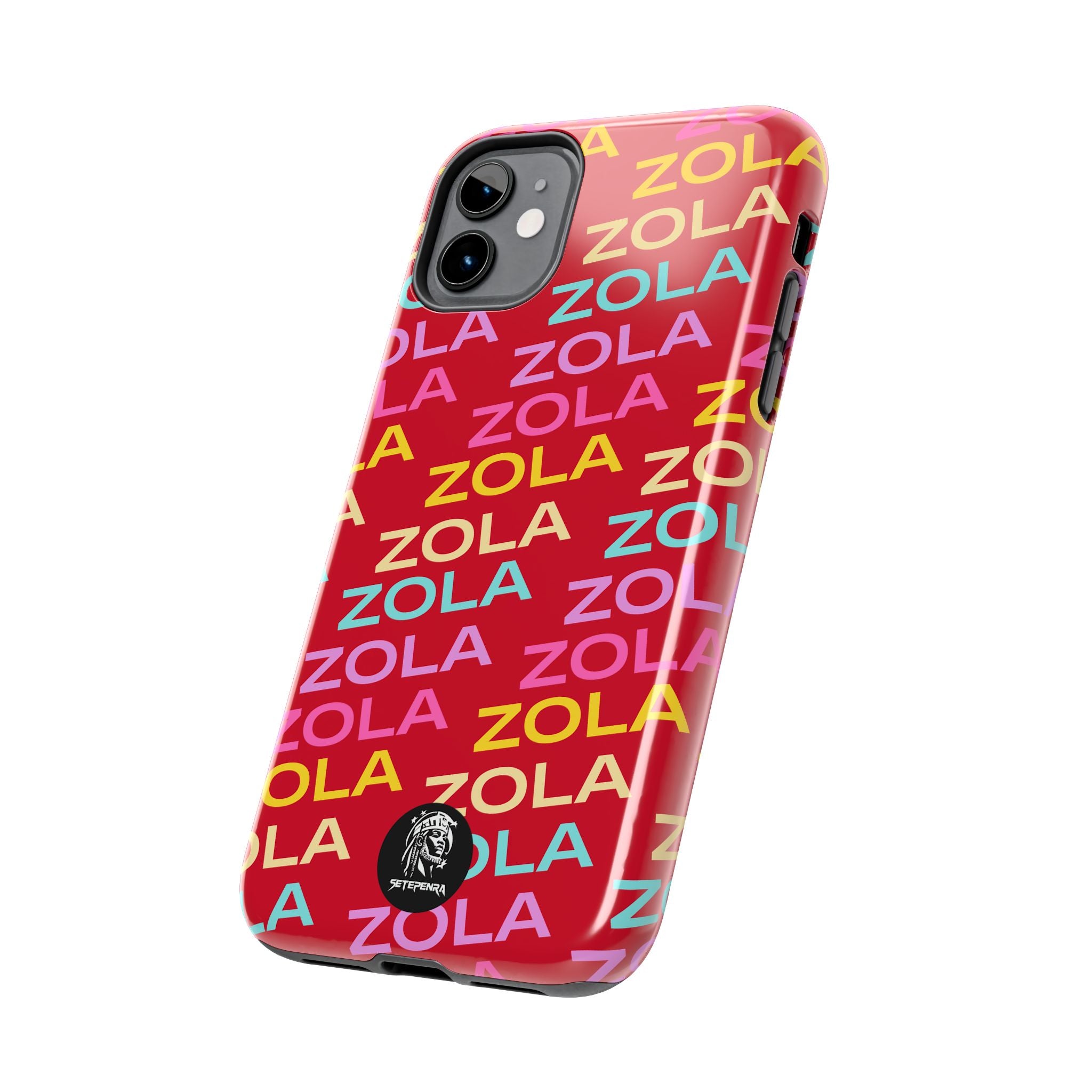 Zola Tough Phone Case (For iPhone, Galaxy & More) - Dark Red