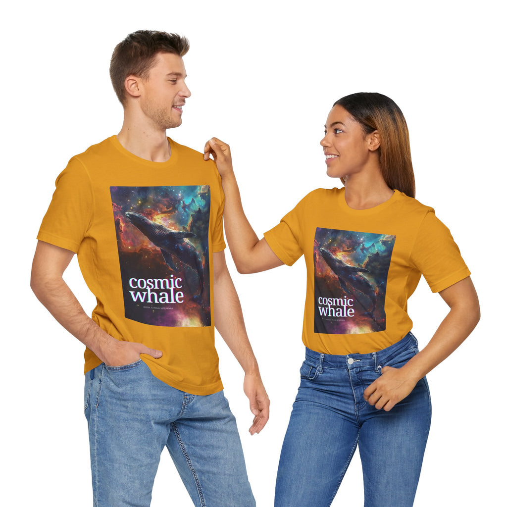 Cosmic Whale Unisex Jersey Short Sleeve Tee