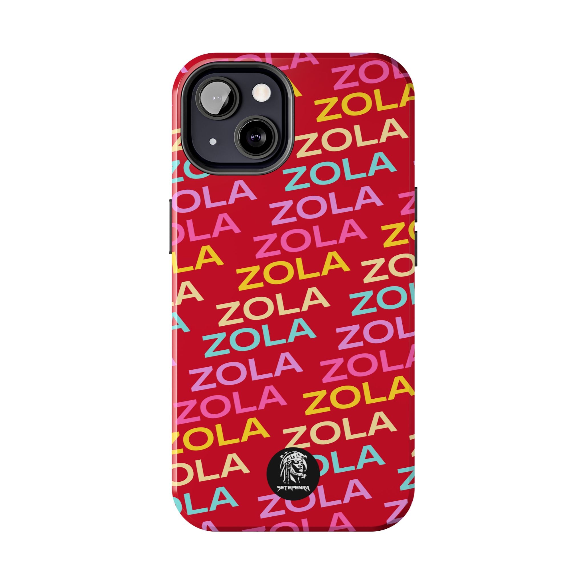 Zola Tough Phone Case (For iPhone, Galaxy & More) - Dark Red