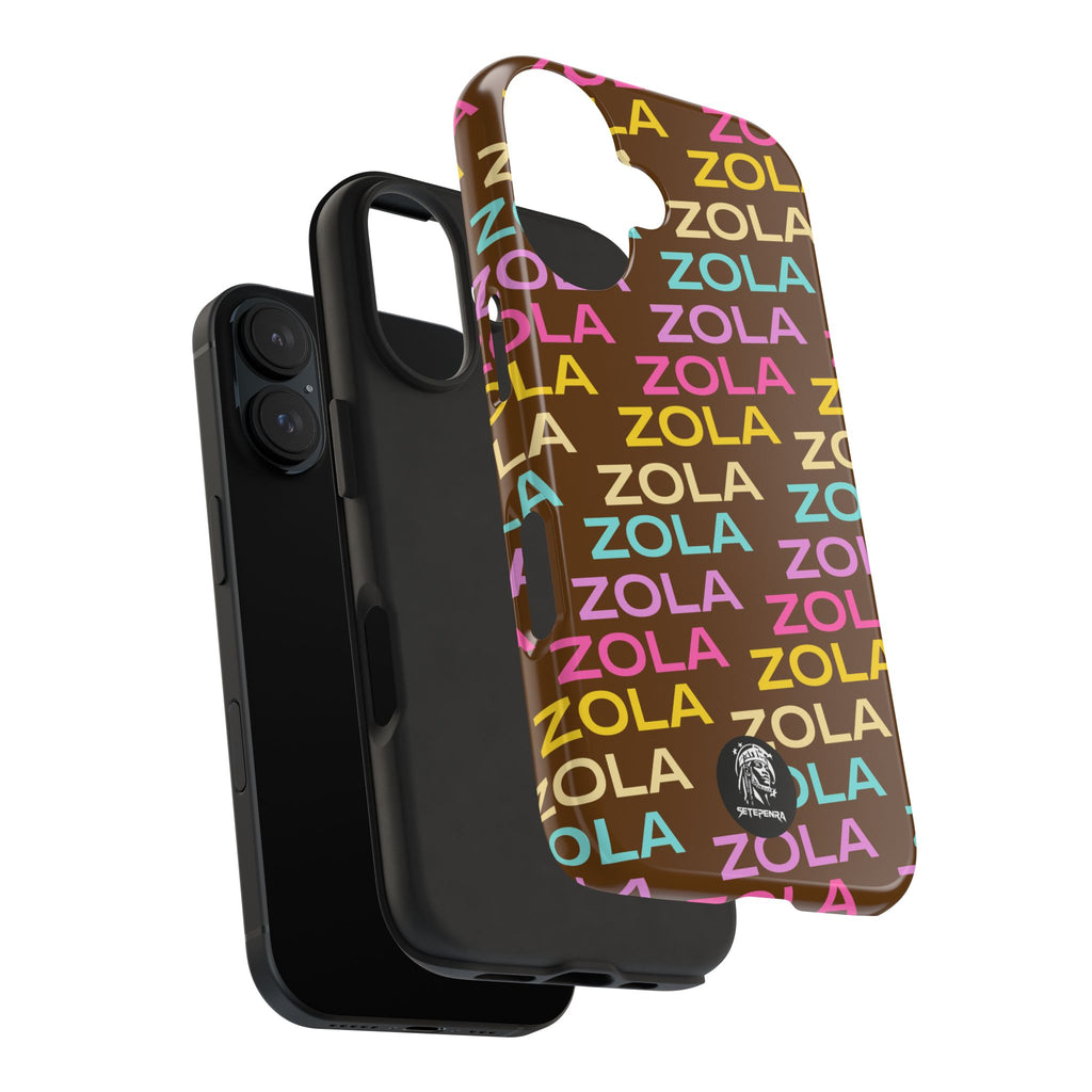 Zola Tough Phone Case (For iPhone, Galaxy & More) - Brown