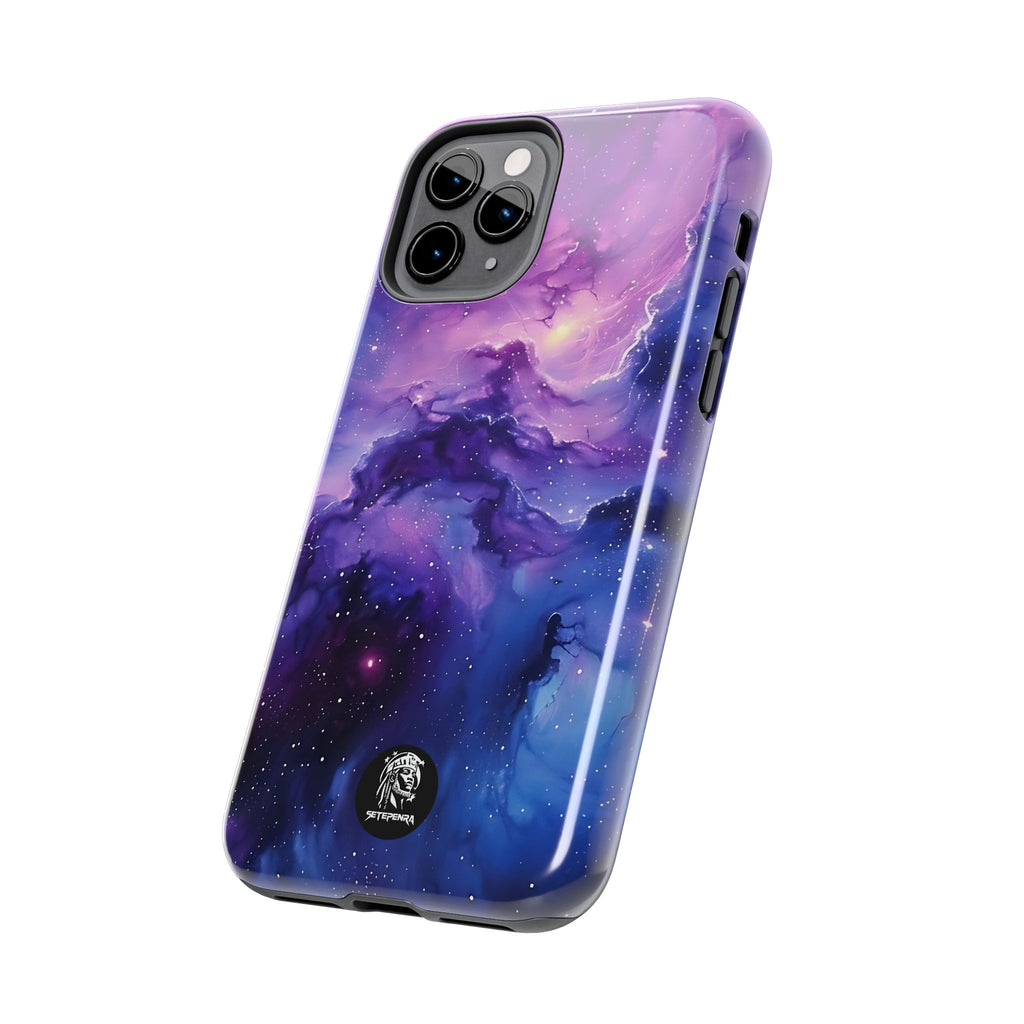 Purple Cosmos Tough Phone Case (For iPhone, Galaxy & More)