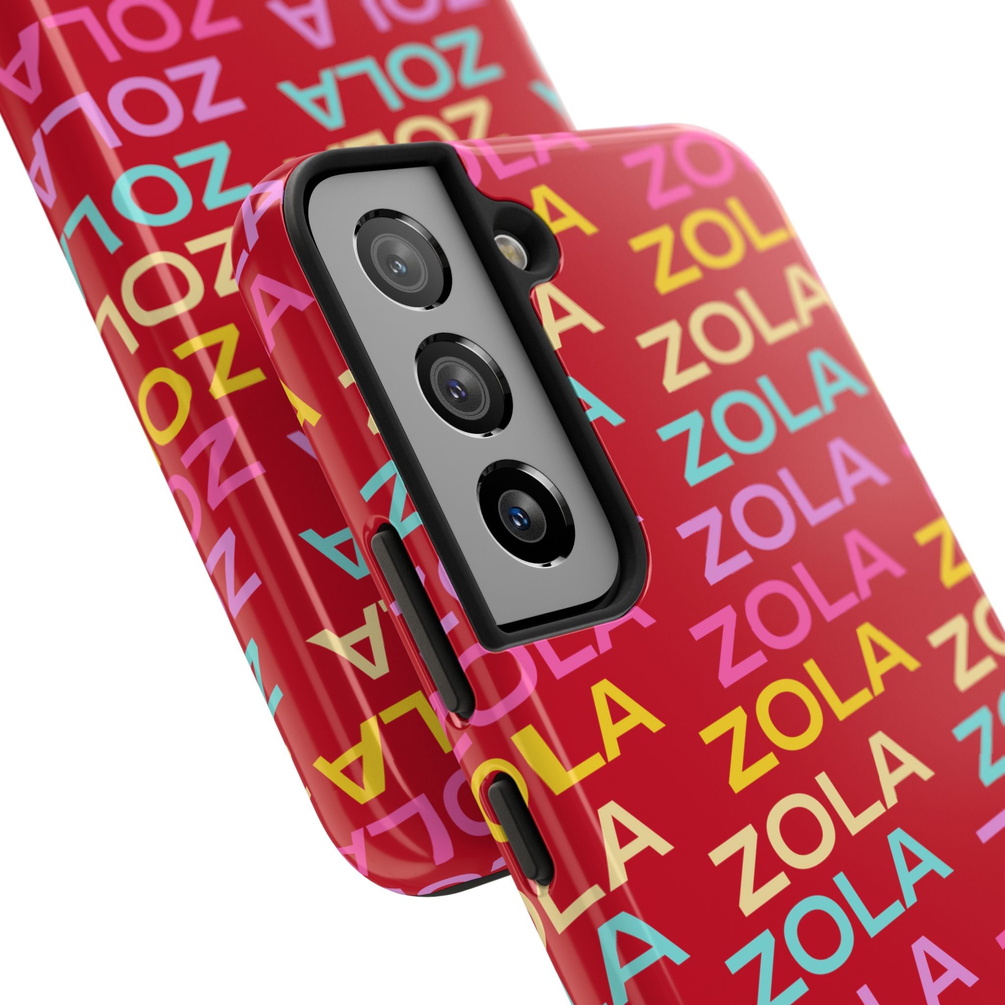 Zola Tough Phone Case (For iPhone, Galaxy & More) - Dark Red