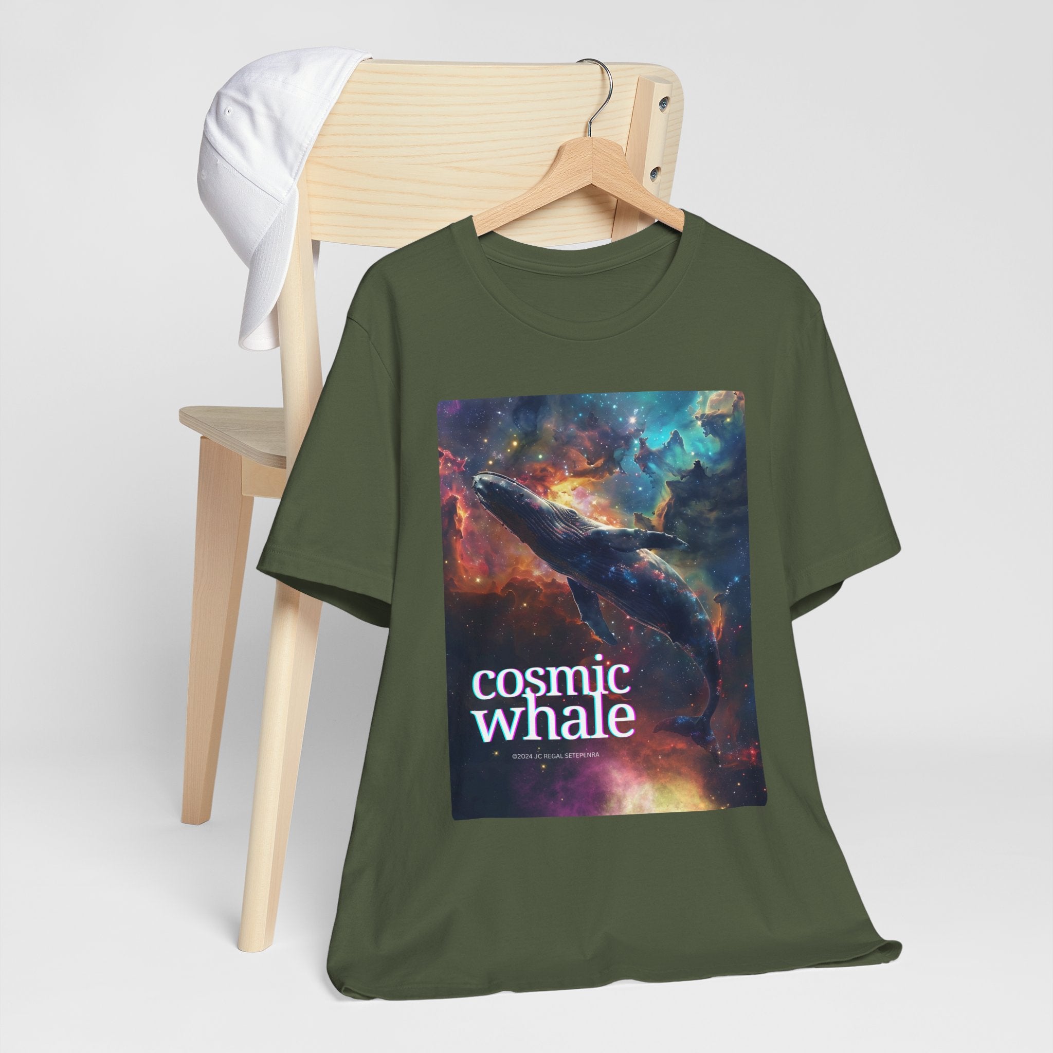 Cosmic Whale Unisex Jersey Short Sleeve Tee