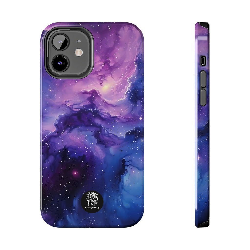Purple Cosmos Tough Phone Case (For iPhone, Galaxy & More) SETEPENRA Phone Case.