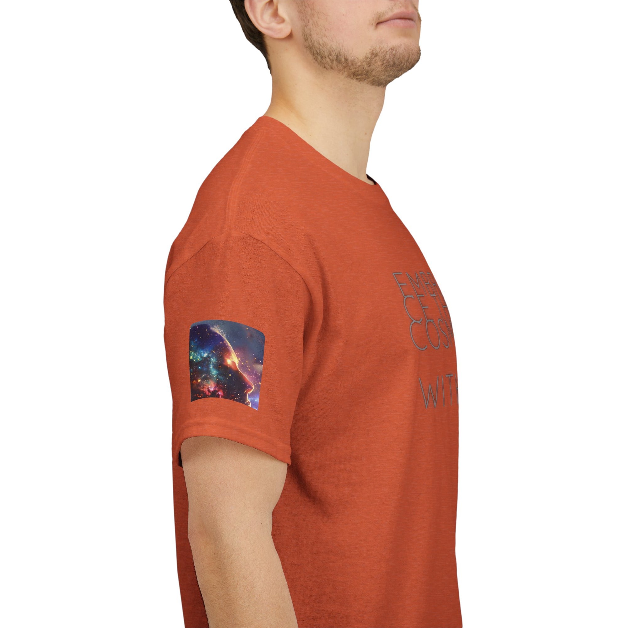 Embrace The Cosmos Within Unisex Heavy Cotton Tee