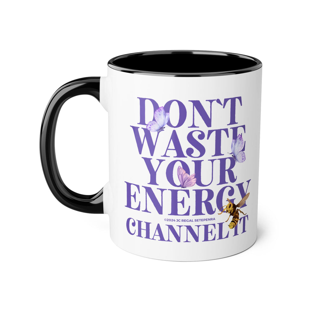 Channel It Accent Mug, 11oz (Various Colors)