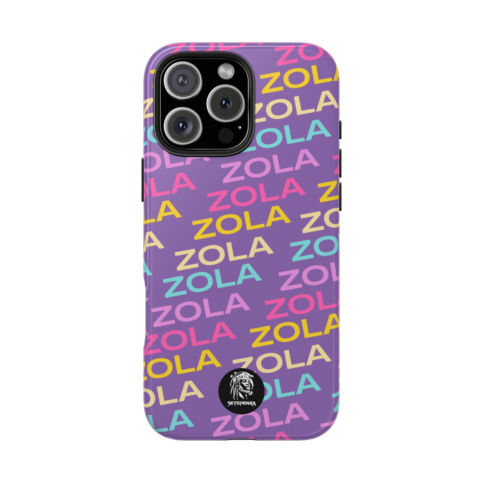 Zola Tough Phone Case (For iPhone, Galaxy & More) - Light Purple SETEPENRA Phone Case.
