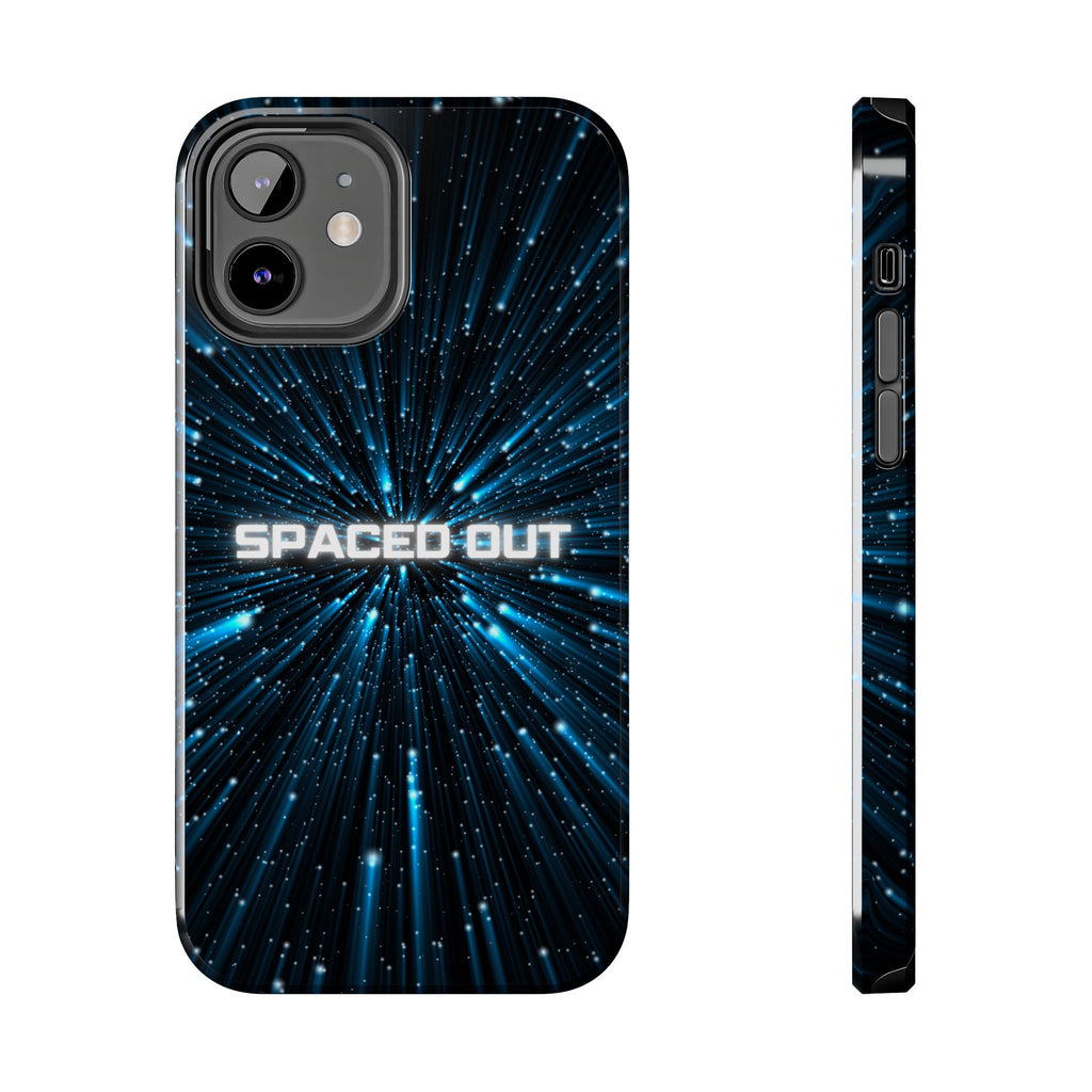 Spaced Out Tough Phone Case — Cosmic Space Warp Protective Cover