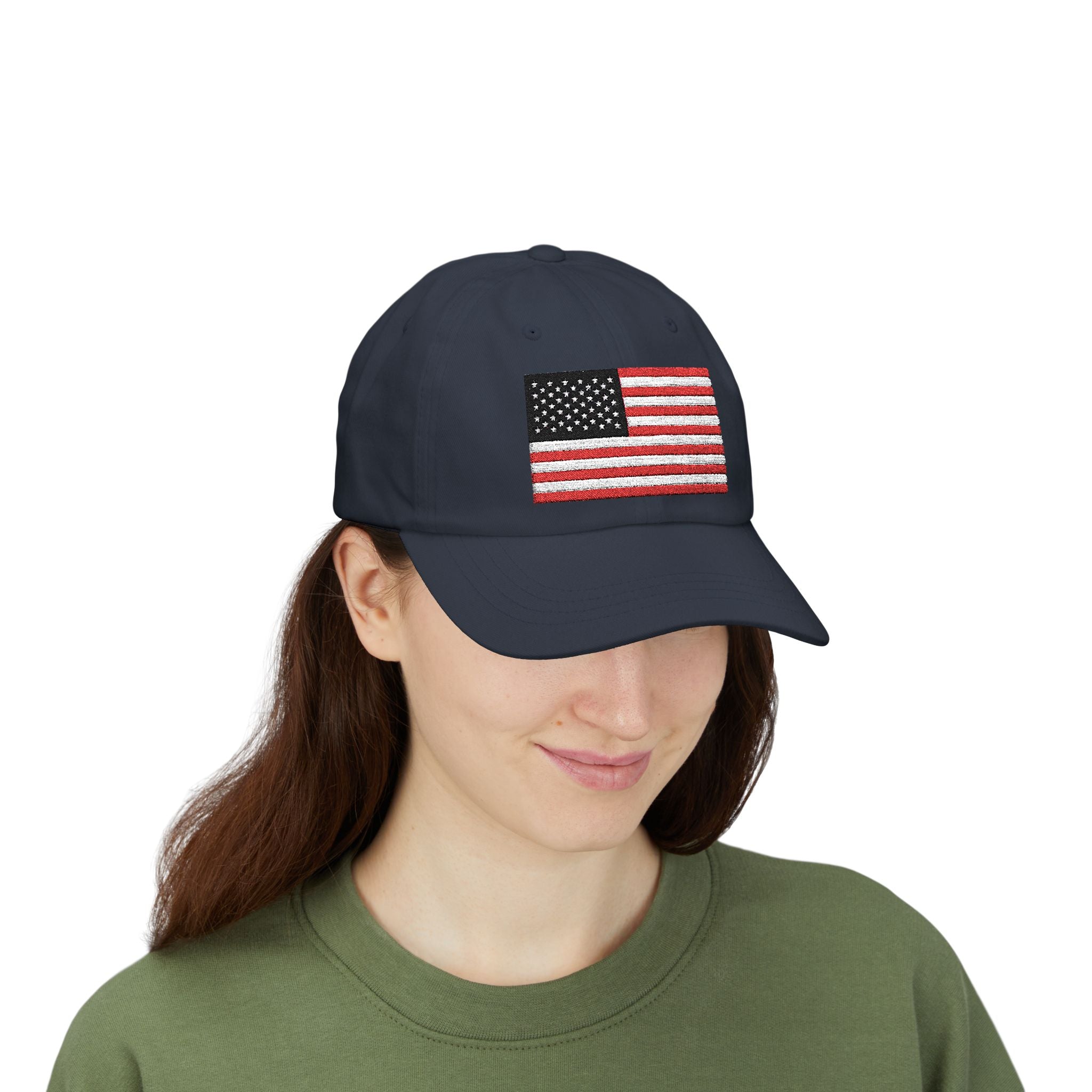 Classic American Flag Classic Dad Cap