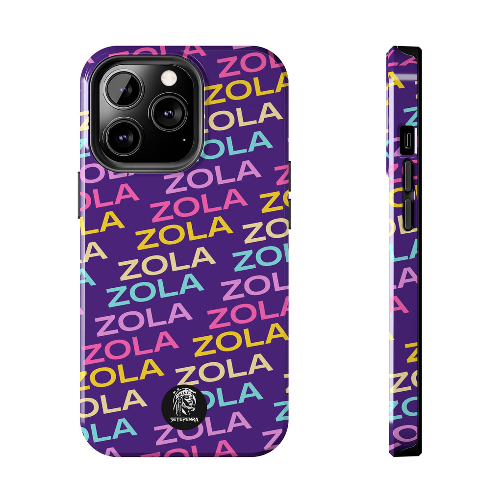 Zola Tough Phone Case (For iPhone, Galaxy & More) - Purple SETEPENRA Phone Case.