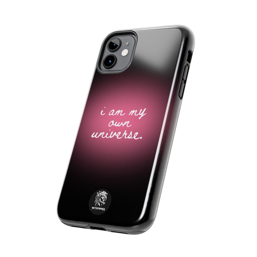 I Am My Own Universe Tough Phone Case (For iPhone, Galaxy & More) - Black