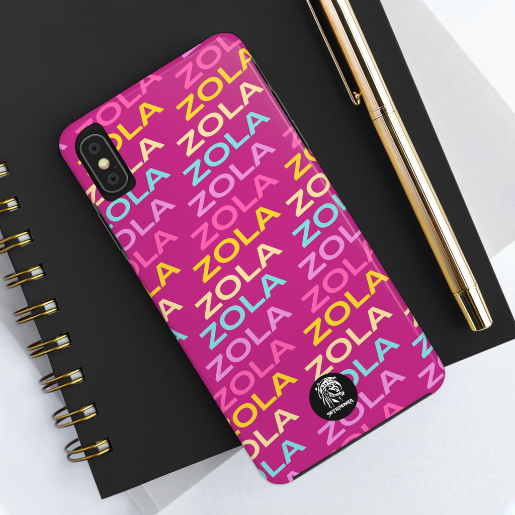 Zola Tough Phone Case (For iPhone, Galaxy & More) - Pink