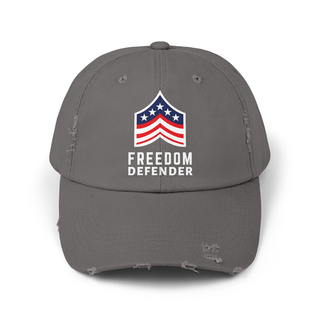 Freedom Defender Unisex Distressed Cap SETEPENRA Hats.
