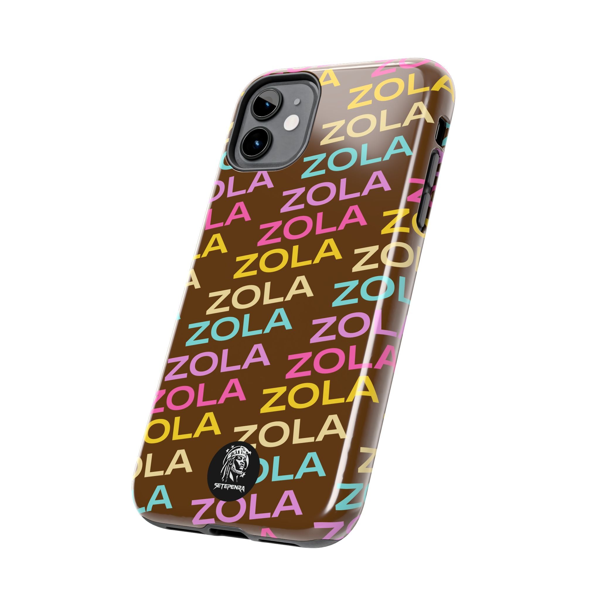 Zola Tough Phone Case (For iPhone, Galaxy & More) - Brown