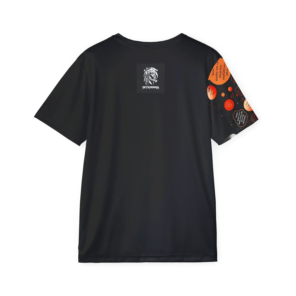 Mind Your Words Men's Sports Jersey (Black) SETEPENRA All Over Prints.