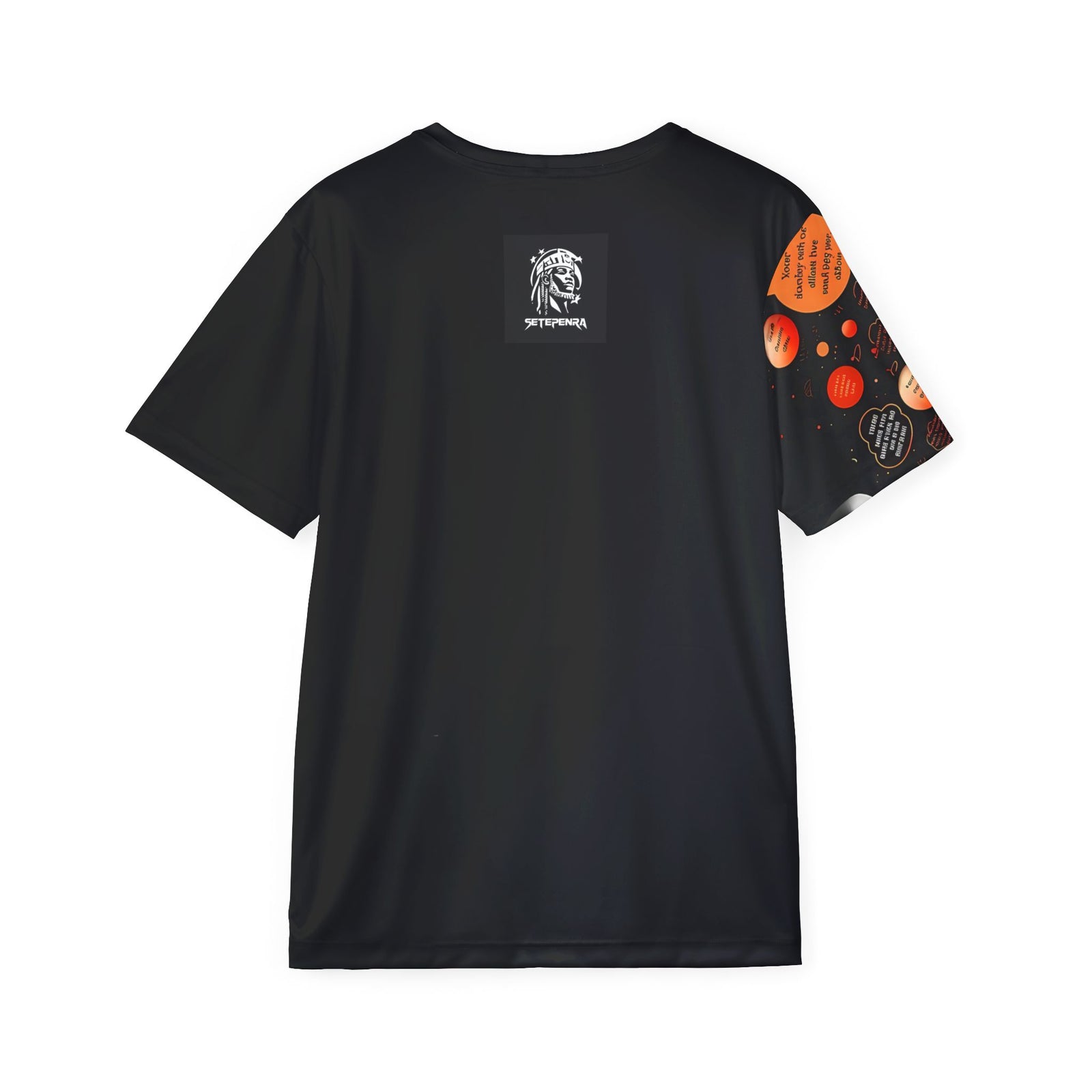 Mind Your Words Men's Sports Jersey (Black) SETEPENRA All Over Prints.