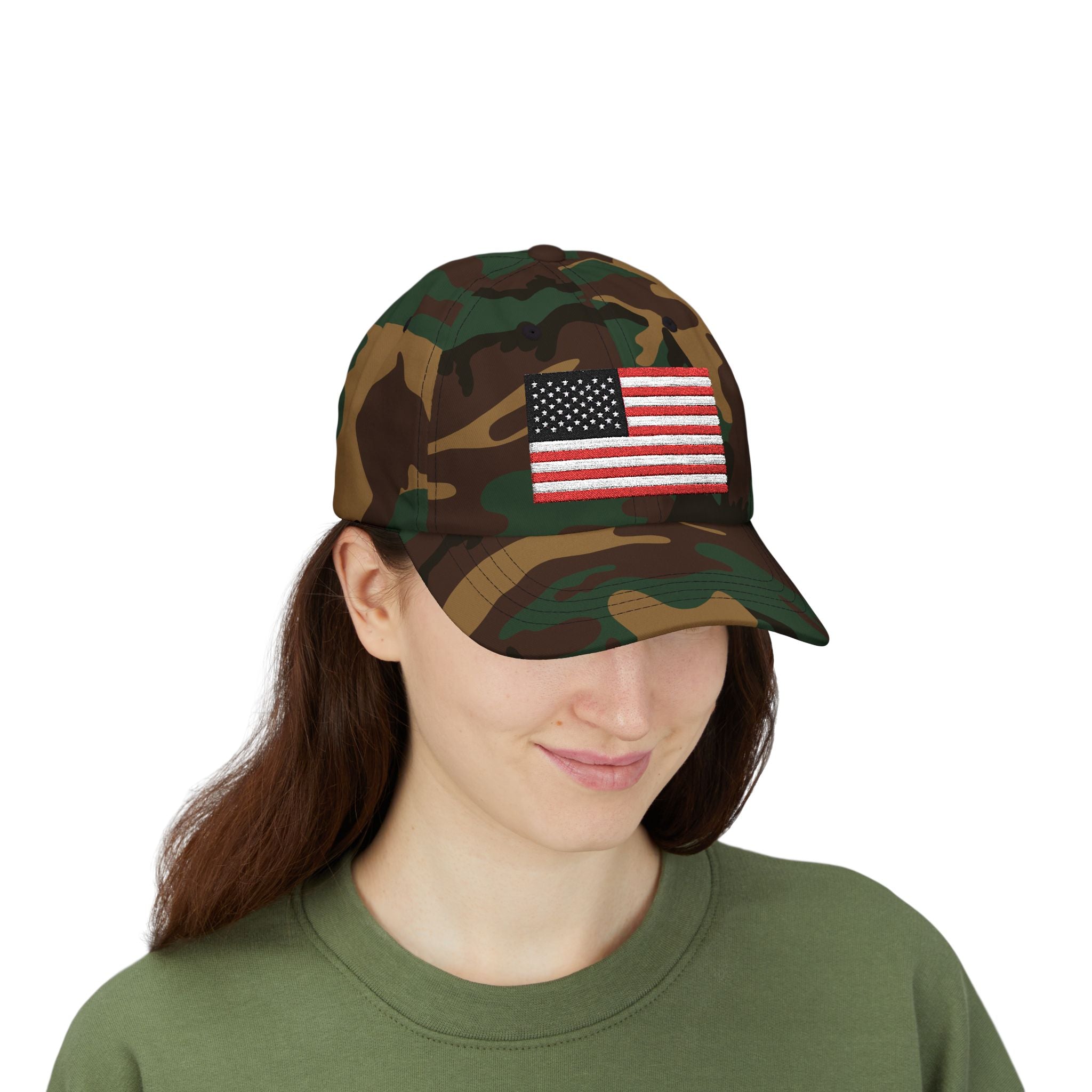 Classic American Flag Classic Dad Cap