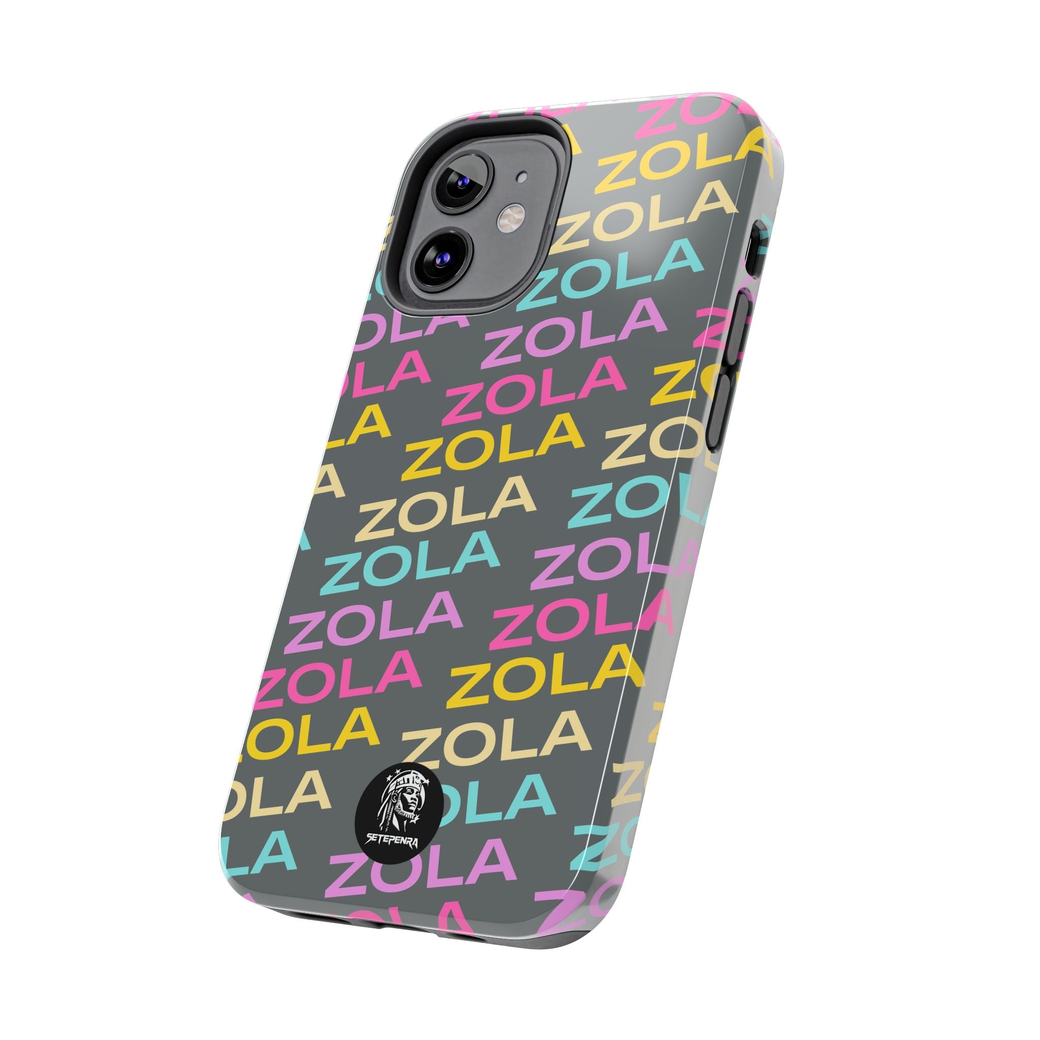 Zola Tough Phone Case (For iPhone, Galaxy & More) - Dark Grey