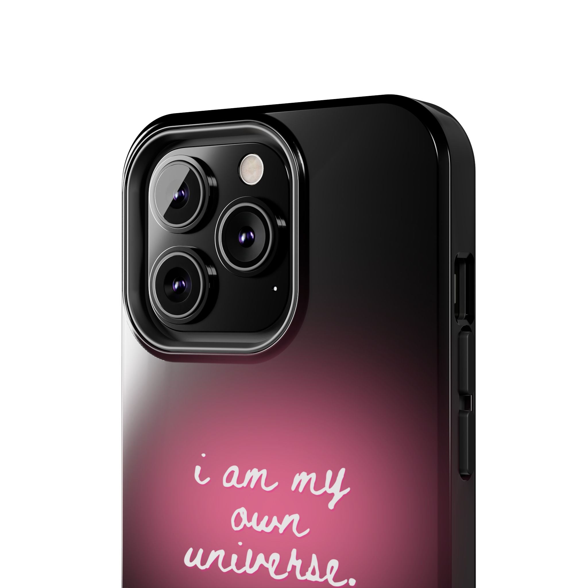 I Am My Own Universe Tough Phone Case (For iPhone, Galaxy & More) - Black