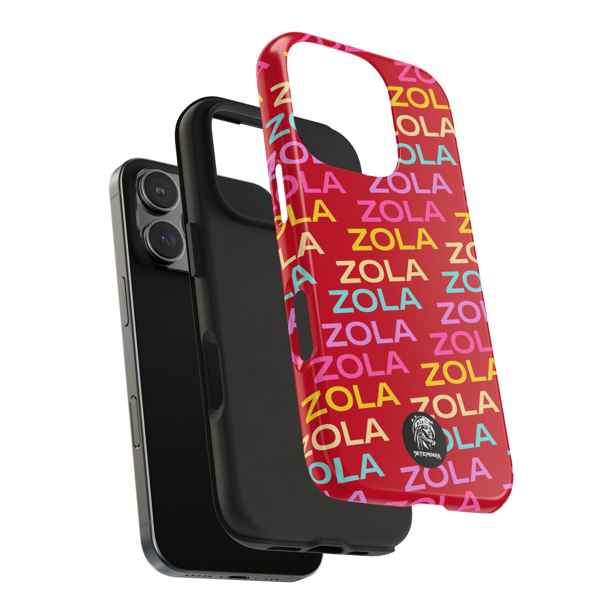 Zola Tough Phone Case (For iPhone, Galaxy & More) - Dark Red