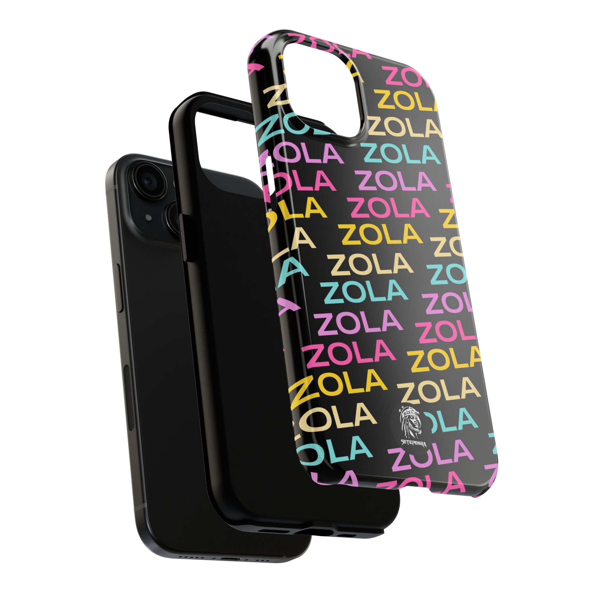 Zola Tough Phone Case (For iPhone, Galaxy & More) - Black